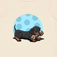 thumbnail image 4 of Inktastic Wiener Dog (Dachshund) with Bone Boys or Girls Baby T-Shirt, 4 of 5