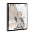 thumbnail image 4 of Stupell Industries Beige & Grey Splash Abstract Painting Black Floater Framed Canvas Art Print Wall Art, 17 x 21, 4 of 10