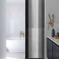 thumbnail image 3 of Black Gray Ombre Window Privacy Film, Vintage Country Wooden Static Cling UV Sun Blocking Heat Control Window Tint Day and Night, Non-Adhesive Reusable One Way Windows Privacy Cover 17.7''x78.7'', 3 of 7
