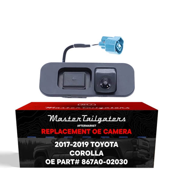 Master Tailgaters Replacement for Toyota Corolla (2017-2019) Backup Camera OE Part # 867A0-02030