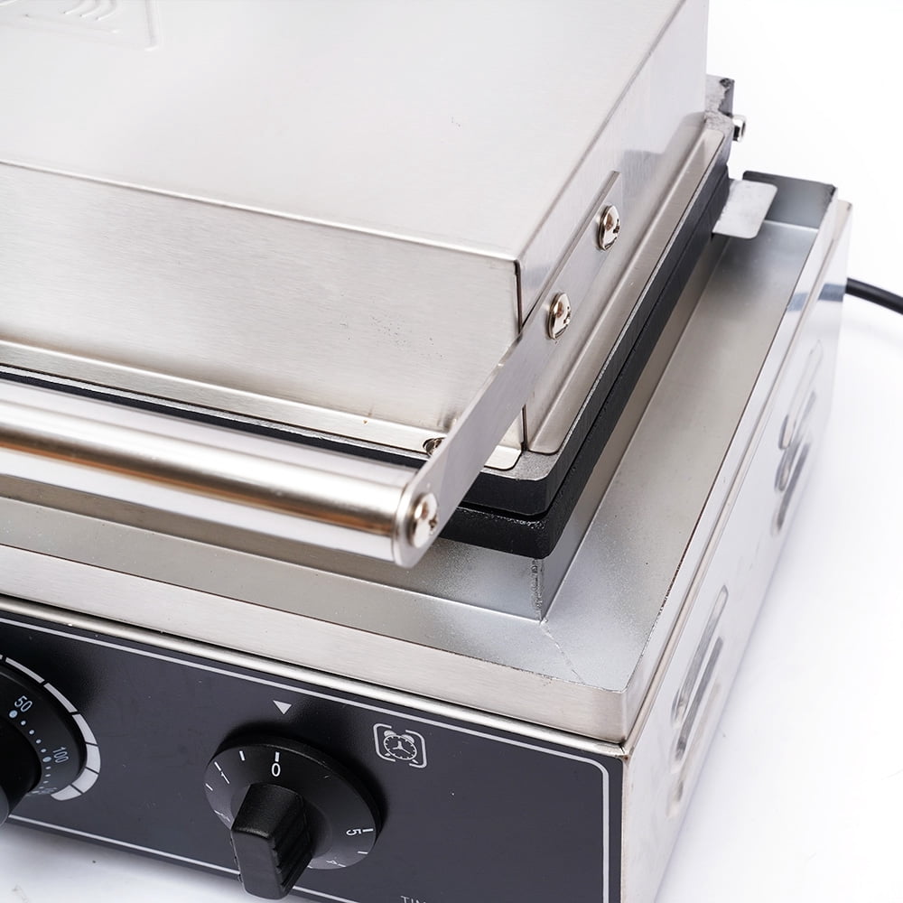 Wildnix Waffle Maker with Time & Temperature Control, Non-Stick Pans, 1.55kw Power, Adjustable Temperature 50-300℃ for Perfect Waffles