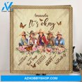 thumbnail image 1 of Personalized Gift For Best Friend Blanket Blanket, 1 of 2