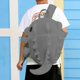 thumbnail image 5 of Dibujos animados 3D dinosaurio niño mochila lindo niños mochila escolar para viaje (gris) Ndcxsfigh Para Estrenar, 5 of 7