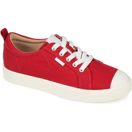 

Journee Collection Womens Comfort Foam Meesh Sneakers 6.5 Red