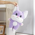thumbnail image 3 of Plush Doll Soft Lovely Vivid Look Multicolor Comfortable Touch Gift PP Cotton Cartoon Fox Stuffed Toy for Kids, 3 of 8