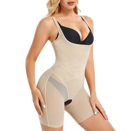 

Junlan Women Waist Trainer Shapewear Tummy Control Bodysuit Underbust Corset