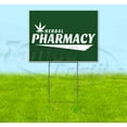 thumbnail image 1 of Herbal Pharmacy (18" x 24") Yard Sign, Includes Metal Step Stake, 1 of 6