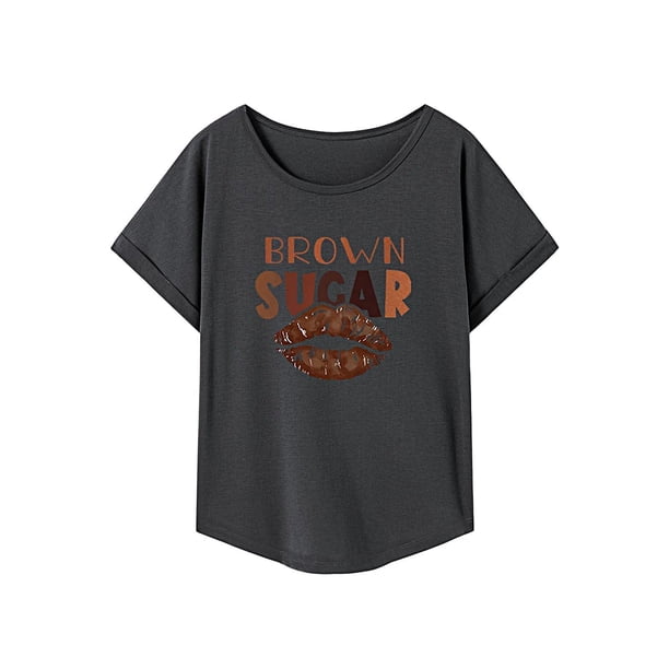 Camiseta de mujer Ropa de verano Tops de verano para mujer para viaje Regalo del día de San Valentín XL