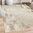thumbnail image 1 of Nature Decorative Rug, Cherry Blossoms Pattern in Shabby Form Style Flourish Themed Art Print, Quality Carpet for Bedroom Dorm and Living Room, 6 Sizes, Pale Sepia, by Ambesonne, 1 of 4
