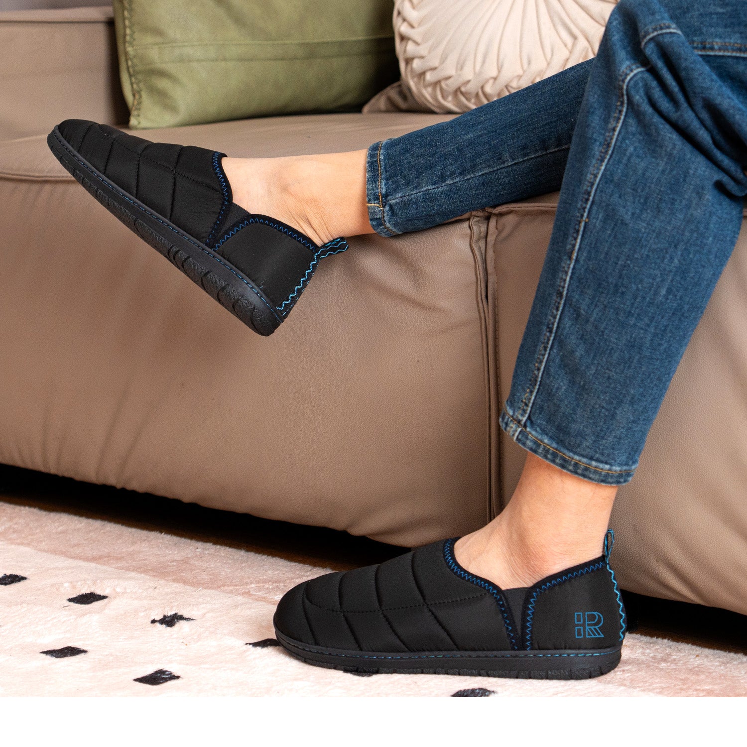 Homeier Ralph Men's Memory Foam Loafer Slippers photo 3