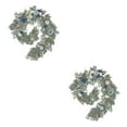 thumbnail image 1 of mmirethe Durable Artificial Flower Table Runner - Good Texture Exquisite Crafted Decoration Wedding Blue 2Set, 1 of 6