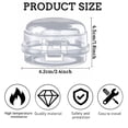 thumbnail image 4 of AIDUCHO Stove Knob Covers, Gas Stoves Knobs Safety Guards, The Cover Isolate Oil Stains and Prevents Child Misoperation, Small Animal Destruction (10 Pack Clear), 4 of 7