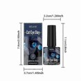 thumbnail image 2 of Clear Black Blue Nail Polish, Cat Eye Gel Nail Polish for Nail Art Manicure DIY at Home, 2 of 5