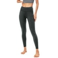 thumbnail image 1 of Women Fleece Yoga Pants with Pockets Wide Waistband Running Workout, 1 of 8