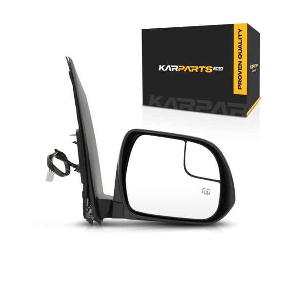 For Toyota Sienna Door Mirror 2015 16 17 18 19 2020 Passenger Side | Power | Heated | Paint To Match | Replacement For TO1321339 | 87910-08150-C1