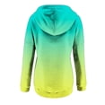 thumbnail image 6 of Dyegold Womens Hoodies Pullover Savings Graphic Trendy Winter Casual Sweater Long Sleeve Soft Hooded Ombre Outfits Fleece Teen Girls Hoodie Lightweight Y2K Ladies Shirts Button Up Sweatshirt Jacket, 6 of 6
