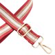 thumbnail image 2 of Bolso bandolera ancho con correa de 1,50 pulgadas ajustable para mujer Bolso de lona rojo, 2 of 7