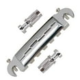 thumbnail image 1 of Guitar Compensated Ridge Wraparound Combination Bridge Tailpiece for Epi LP, 1 of 8