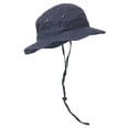 thumbnail image 2 of Twill Washed Hunting Hat w/ Cord- Navy, Medium, 2 of 2