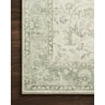 thumbnail image 3 of Loloi Rosette Ivory / Silver 2'-6" x 7'-6" Runner Rug, 3 of 6