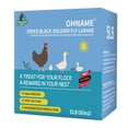 thumbnail image 1 of Larvas secas de mosca Black Soldier de 2,27 kg para pollos - OHNAME, 1 of 7