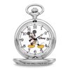 Disney Men's Pocket Watch, Silver Chain