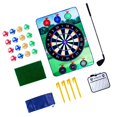 thumbnail image 2 of de golf para niños, juguete al aire libre interior, juego de carnaval con bolas pegajosas y alfombrilla de de golf para favores Objetivo, 2 of 9