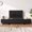 Black, variant on NVCODSA 98" Natural Modern TV Stand, Large Entertainment Center with Drawers & Storage Compartments, Fits 55"-95" TVs for Living Room
