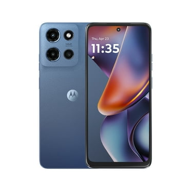 Straight Talk Motorola moto g 2025, 5G, 64GB, Blue - Prepaid Smartphone [Locked to Straight Talk]