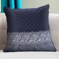 thumbnail image 5 of Ox Bay Rain Plaid Standard Throw Pillow, Navy Blue / White, 20 in. Square, Count per Pack 1, 5 of 8