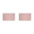 thumbnail image 2 of Alfombra de baño Toystoory textura fuerte absorción de agua Rosa 2Conjunto, 2 of 6