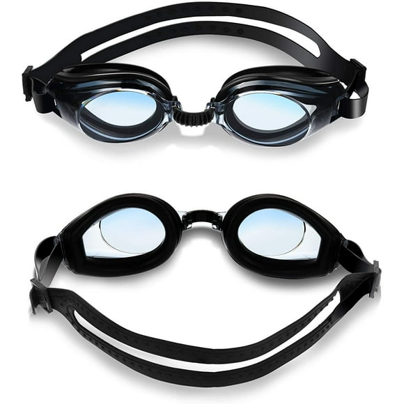 4 Pairs Triathlon Swim Goggles, Swimming Goggles Anti Fog Shatterproof UV Protection Goggles, Assorted Colors