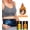 #4 Sauna Waist Girdle, variant on Pukitry tube tops for women Waist Trainer Sauna Slimming Belt Waist Trimmer Cincher Sweat Workout Shaper for Weight Loss Training Fitness