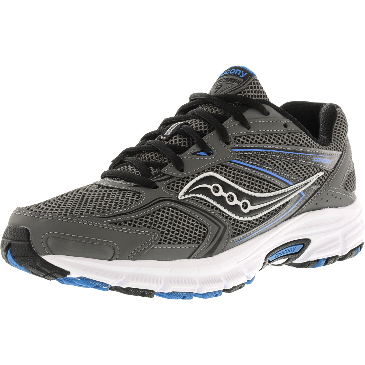 saucony grid cohesion 9 running shoe mens