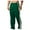 Green, variant on Wyobmus Men's Wide Leg Loose Sweatpants Stretch Waist Y2K Drawstring Workout Sports Pants Navy