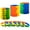 Lgbt Pride, variant on Muka 24 Pcs Gay Pride Rainbow Silicone Wristbands, LGBTQ Rubber Bracelets for Pride Parade