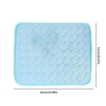thumbnail image 3 of PATLOLLAV Summer Dog Cooling Mat, Pet Summer Pads Cat Ice Silk Self Bed Sleeping Washable & Portable Cushion Home or Outdoor for Kennel Sofa Bed Floor Car Seats Small Medium Large Dogs Cats, 3 of 5