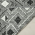 thumbnail image 4 of SAFAVIEH Montauk Katee Geometric Diamonds Area Rug, Black/Ivory, 5' x 8', 4 of 6