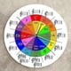 thumbnail image 2 of Circle Of Fifths Music Theory Wall Clock The Wheel Of Harmony Music Theory Wall Clock Modern Art Music Classroom Decoration Gift, 2 of 4