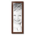 thumbnail image 2 of ArtToFrames 8x25 inch Walnut Picture Frame, Brown Wood Poster Frame (4096), 2 of 8