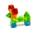 thumbnail image 4 of Magna-Qubix 19Piece Clear Colors Set - The Original, Award-Winning Magnetic 3D Building Shapes - Creativity & Educational - STEM Approved, 4 of 6