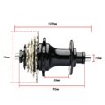 thumbnail image 3 of Moyeu de Vélo 20 Trous Moyeu de Frein Arrière 2 Roulements 5 Vitesses Roue Libre pour Vélo Pliant, 3 of 5