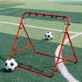 thumbnail image 4 of Red de rebote de fútbol de repuesto de 39,37 x 39,37 pulgadas, malla de rebote de fútbol con 20 cuerdas, herramienta para atrapar balones de fútbol, uso escolar, 4 of 5
