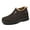 Brown, variant on UKAP Mens Snow Boots Plush Lining Winter Shoes Slip On Warm Booties Cold Weather Casual Comfort Shoe Breathable Ankle Bootie Black 12