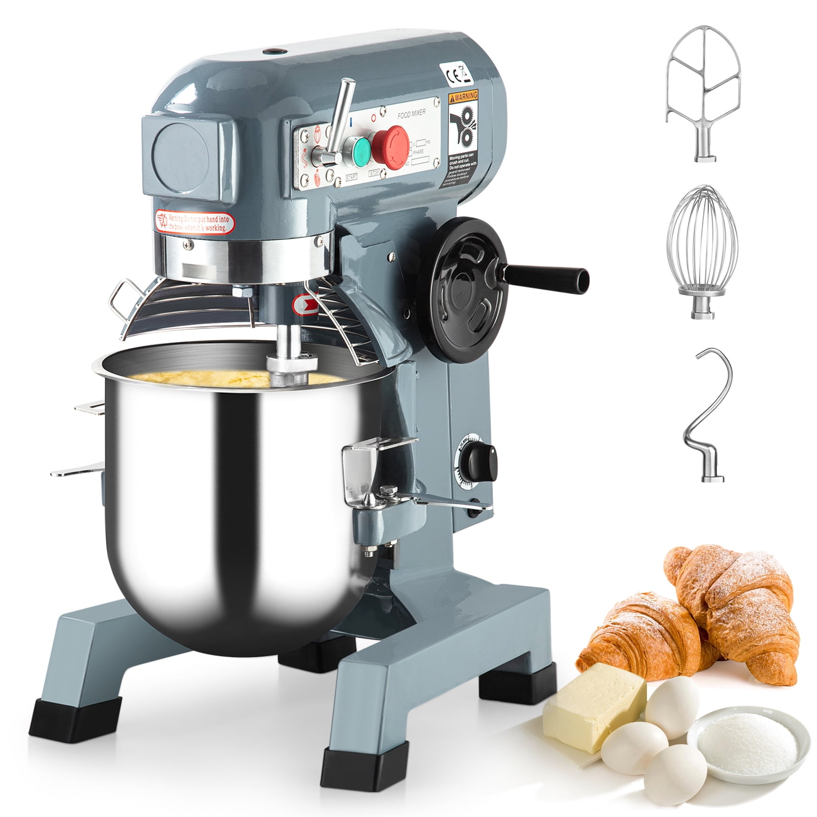 KitchenAid KSMC895CU 8-Quart Commercial Mixer with Bowl Guard - 10