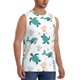 thumbnail image 2 of Balery Turtles And Seahorses Camisetas sin mangas para hombre, absorbe la humedad y protege contra el mal olor.-Small, 2 of 7