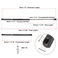 thumbnail image 2 of Unique Bargains 2pcs 27inch 45Lbs/200N Black Universal Lift Supports Struts Shocks Gas Spring for Car Boat RV Vehicle, 2 of 7
