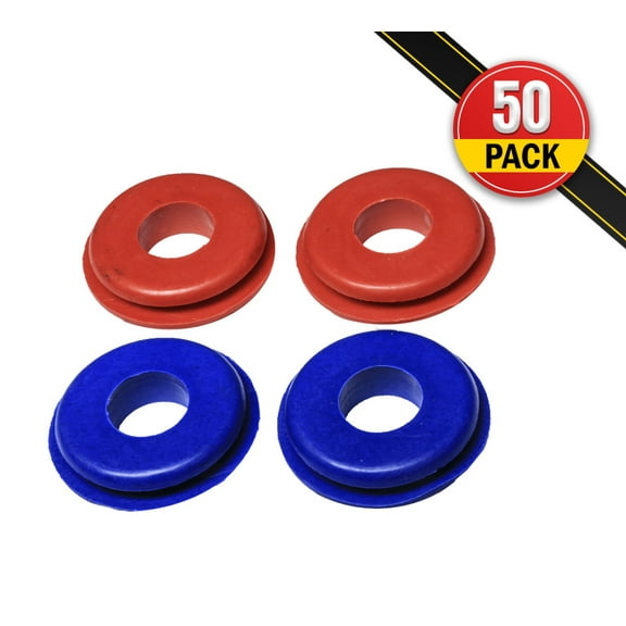 50 Pack Glad Hands Universal Seal Kit for Semi Trucks Trailers Tractors Replace DA909005