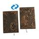 thumbnail image 4 of Fiudx Libreta con Diseño de Dinosaurio En Relieve, Cubierta de Cuero, Diseño de Dinosaurio 3D, Papel Grueso para Una Escritura Suave, Diseño Artesanal, Ideal para La Oficina, La Escuela o Uso Persona, 4 of 5