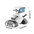 thumbnail image 3 of Jouet Robot Télécommandé avec Son et Danse, Recharge Mobile pour Garçons, Cadeau de Noël Interactif, 3 of 9